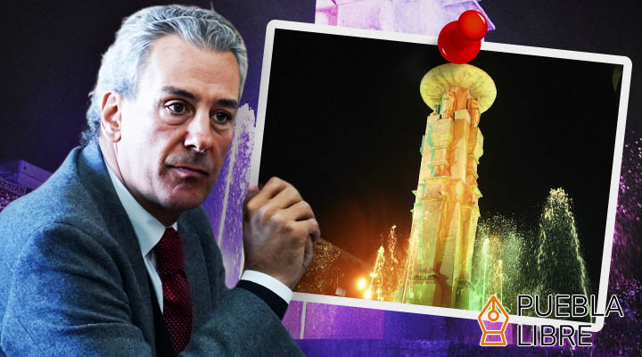 Pepe Chedraui inaugura mantenimiento de la Fuente de los Frailes